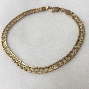 7” 14kt Yellow Gold Bracelet